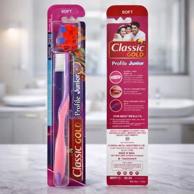 CLASSIC GOLD PROFILE JUNIOR TOOTHBRUSH